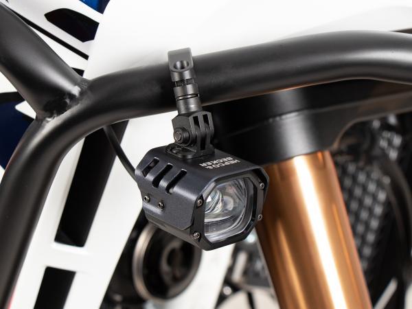 LED Zusatzscheinwerfer Nova (Set) inkl. Universalbefestigungsset, Kabelbaum und Schalter, Ø18mm – Ø25mm